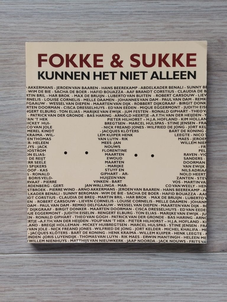 Fokke & Sukke - Kunnen het niet alleen -  978907875331, Boeken, Humor, Overige typen, Diverse auteurs, Ophalen of Verzenden, Zo goed als nieuw