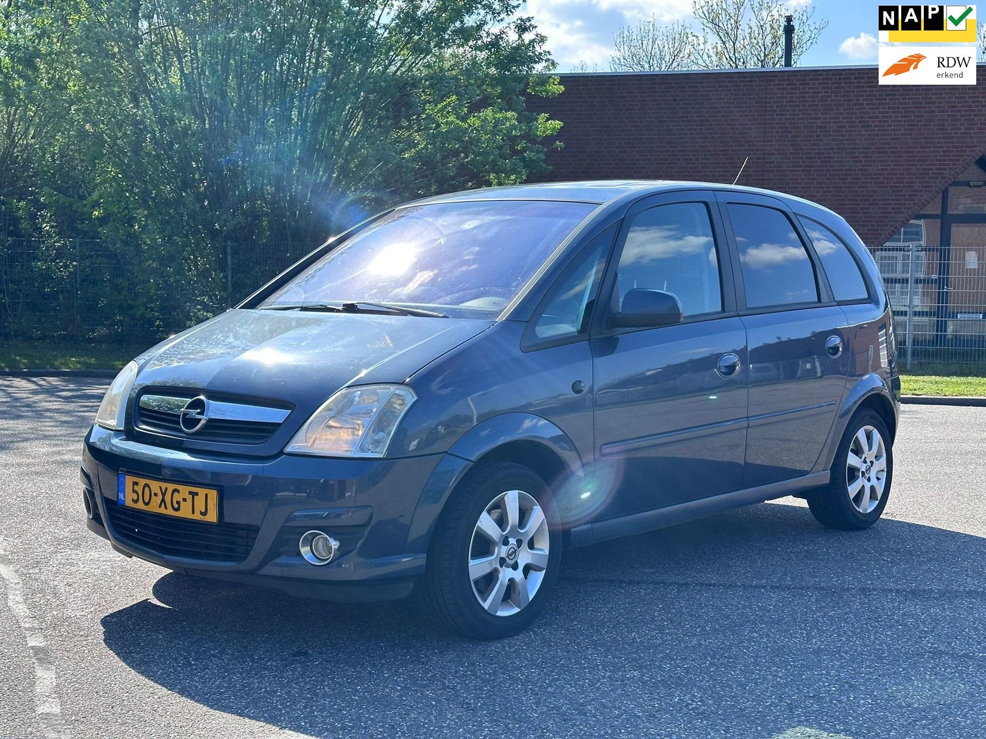 Opel Meriva 1.8-16V Cosmo Automaat*Schuifdak*Trekhaak*Cruise, Auto's, Opel, 125 pk, 4 cilinders, 1796 cc, Origineel Nederlands