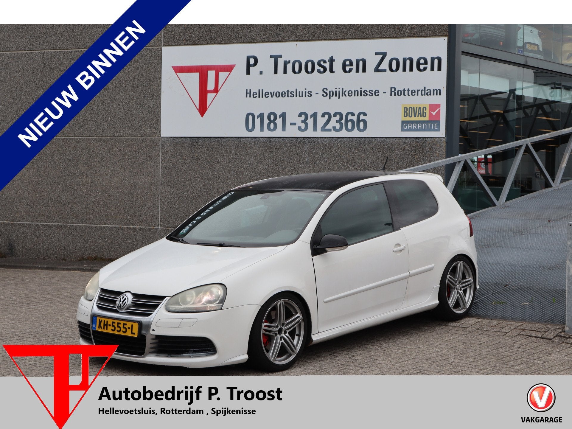 Volkswagen Golf 2.0 TFSI GTI MEENEEMPRIJS APK TOT 06/10/2026, Gebruikt, 4 cilinders, Wit, Bedrijf