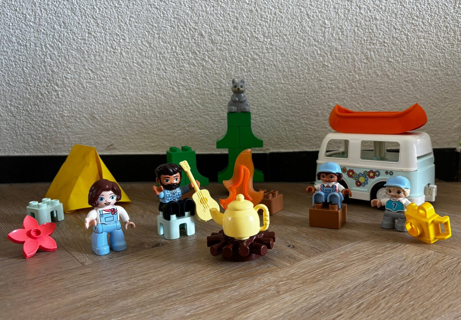Duplo camper avontuur set 10946, Ophalen of Verzenden, Zo goed als nieuw, Duplo