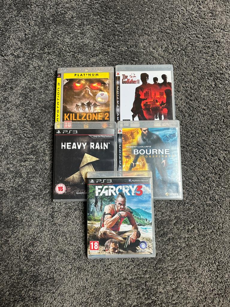 5 verschillende ps3 games, Spelcomputers en Games, Games | Sony PlayStation 3, Avontuur en Actie, Gebruikt, 1 speler, Ophalen of Verzenden