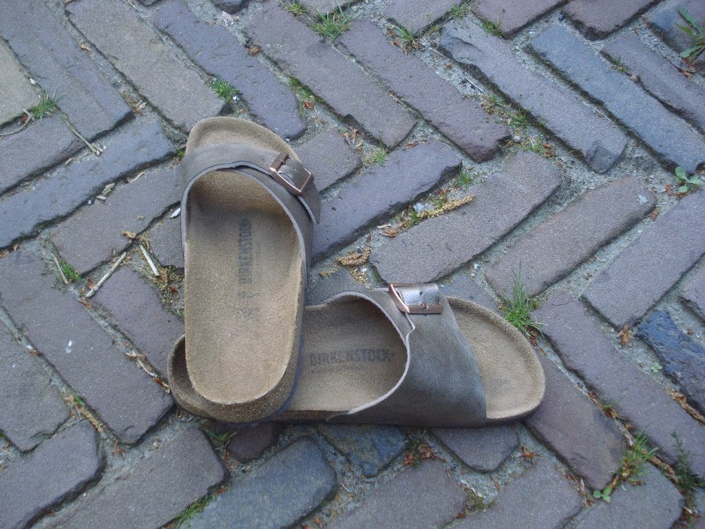 CATALINA BIRKENSTOCK BRONS 42 NU GRATIS VERZENDING PER POST, Slippers, Overige kleuren, Verzenden, Zo goed als nieuw
