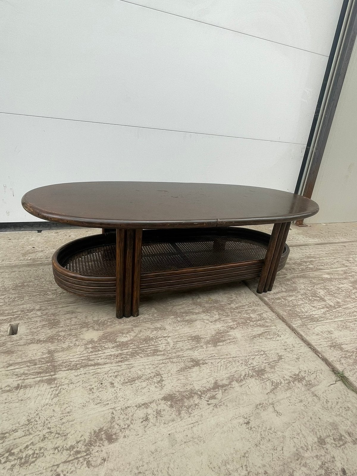 Vintage salon tafel, Huis en Inrichting, Ophalen, Gebruikt, 100 tot 150 cm, 50 tot 100 cm