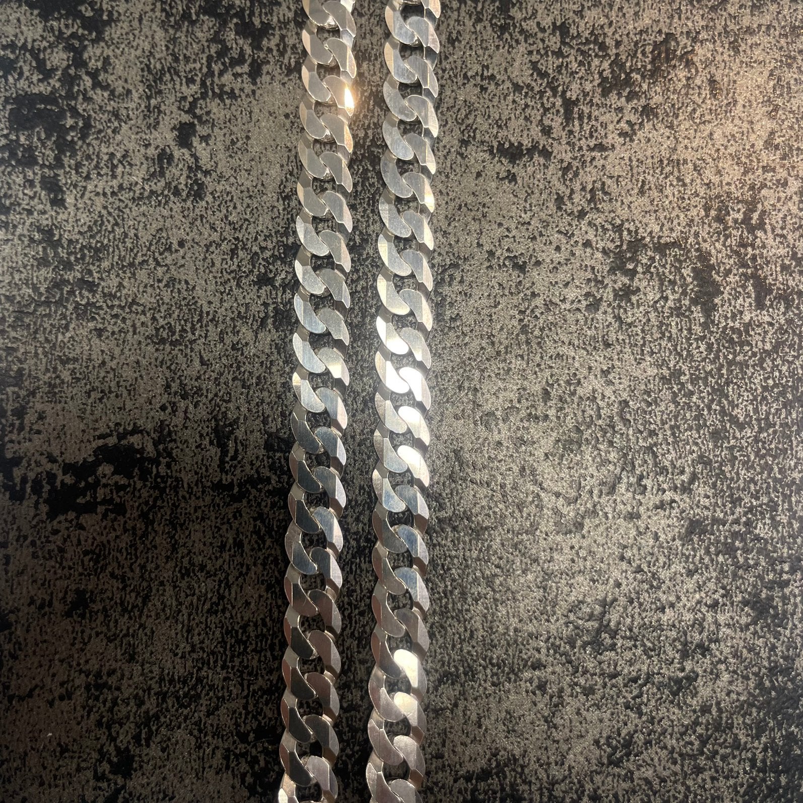 Zilveren cuban ketting, Ophalen of Verzenden, Nieuw, Zilver, Zilver