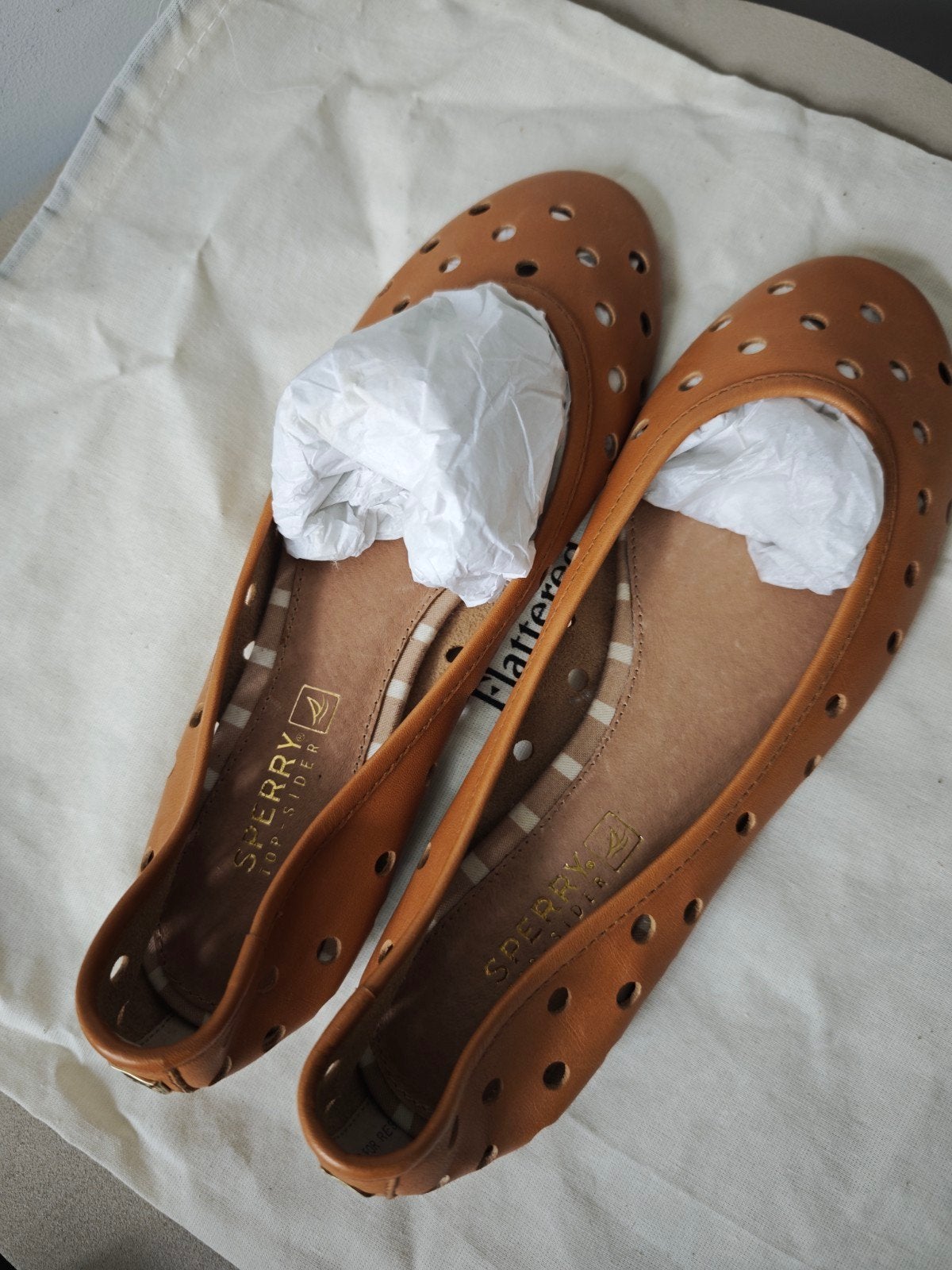 Sperry Top Sider leren flatjes ballerina's nieuw mt 36, Kleding | Dames, Schoenen, Bruin, Instappers, Nieuw, Sperry