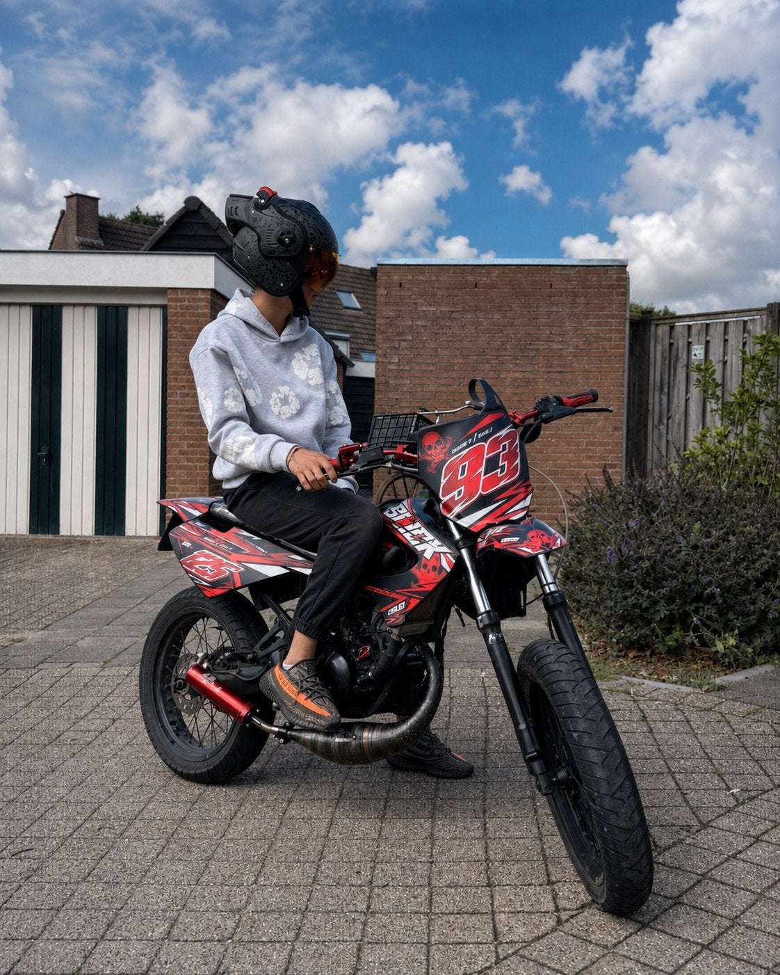 Derbi senda, Ophalen, Gebruikt, Maximaal 45 km/u