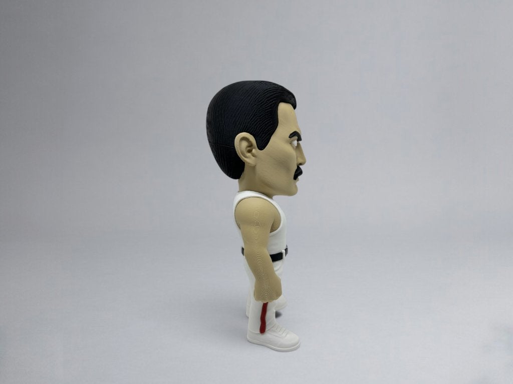 Freddy Mercury – Legendary Queen Frontman Figurine – 30 cm, Ophalen of Verzenden, Nieuw, Mens