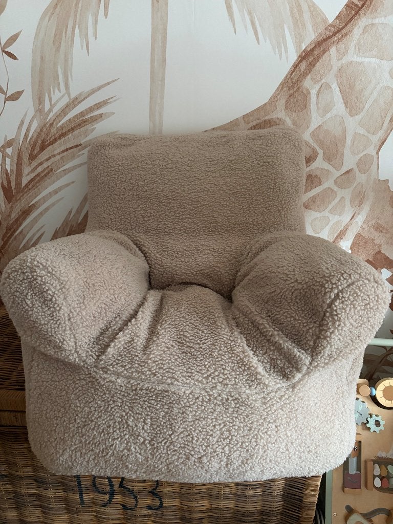 Petit Amelie zit zak teddy stoel, Kinderen en Baby's, Ophalen, Zo goed als nieuw, Stoel(en)