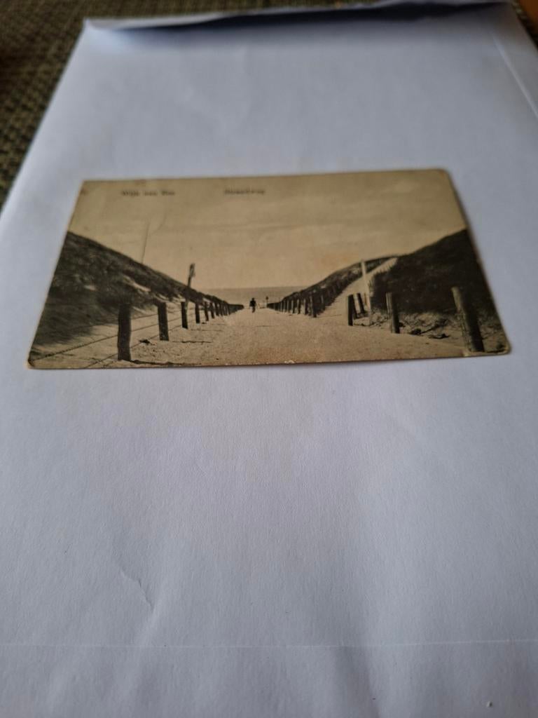 Wijk aan zee  strandweg, Ophalen of Verzenden, Voor 1920, Gelopen, Noord-Holland