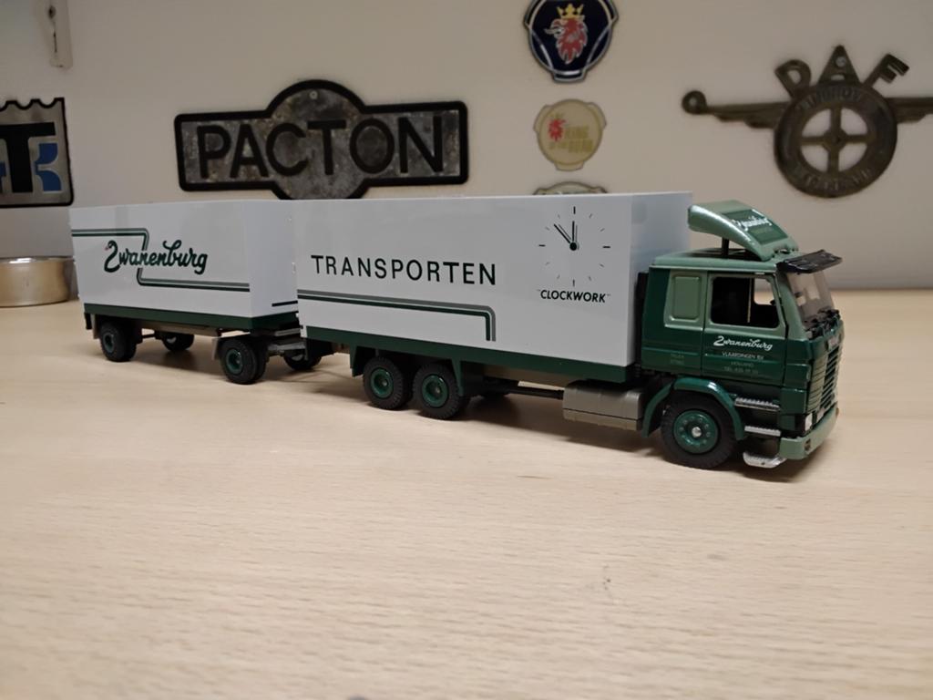 Tekno Scania, Ophalen of Verzenden, Zo goed als nieuw, Bus of Vrachtwagen, Tekno