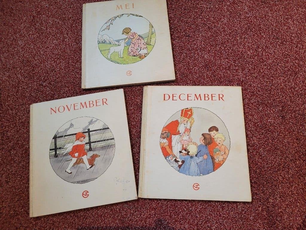 3x originele Rie Cramer boeken: Mei - November - December, Ophalen of Verzenden, Zo goed als nieuw