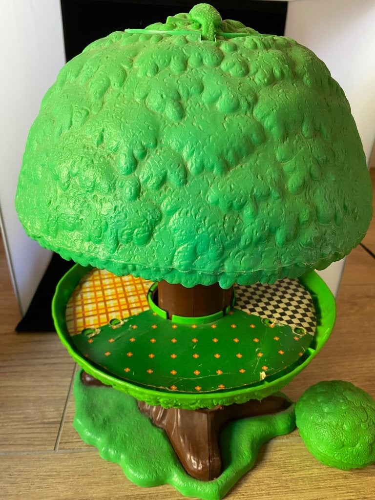 Vintage Boomhut Speelset - Retro Speelgoed, Ophalen of Verzenden, Gebruikt