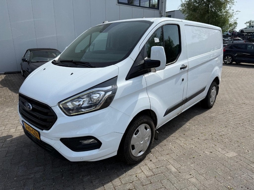Ford Transit Custom GB 2.0 Tdci 130PK 320 L1h1 2021 Wit, Auto's, Voorwielaandrijving, 1995 cc, Euro 6, 4 cilinders