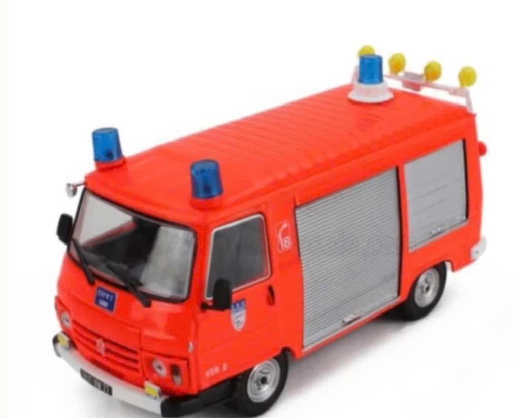 Peugeot J9 VSR BBP Seine et Marne schaal BRANDWEER 1/43 # 30