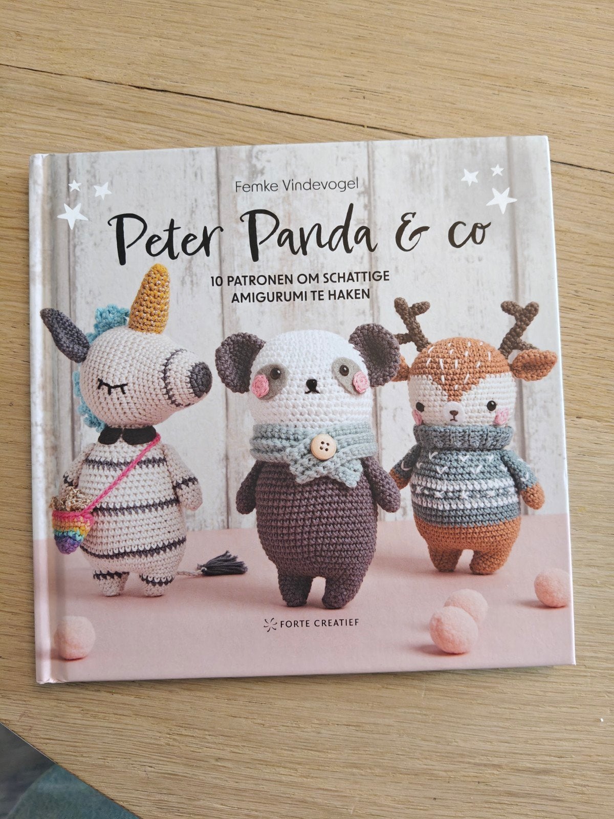 Peter Panda & co - nieuw!, Ophalen of Verzenden, Zo goed als nieuw, Breien en Haken, Femke Vindevogel