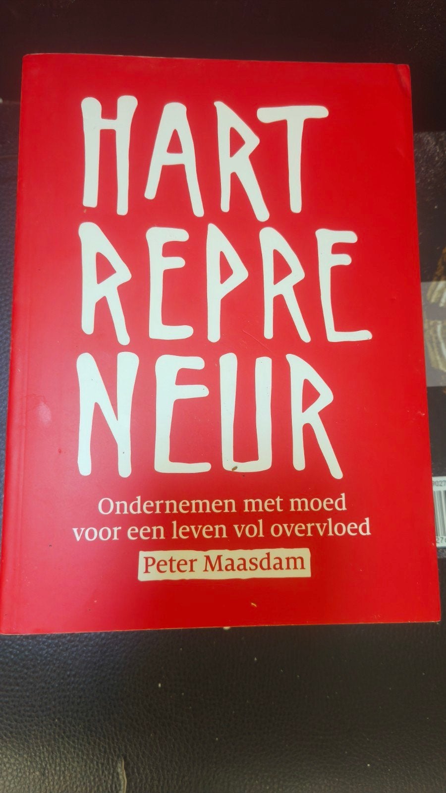 Peter Maasdam - Hartrepreneur, Ophalen of Verzenden, Peter Maasdam, Management, Zo goed als nieuw