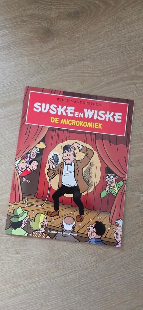 Suske en Wiske: De Microkomiek - Stripboek, Boeken, Eén stripboek, Ophalen of Verzenden, Zo goed als nieuw, Willy Vandersteen