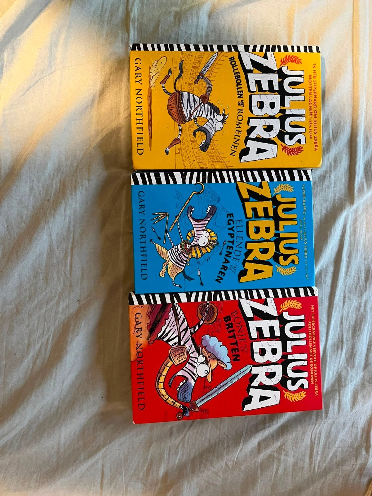 Julius Zebra boekenreeks - 3 delen, Ophalen of Verzenden, Zo goed als nieuw, Gary Northfield, Fictie