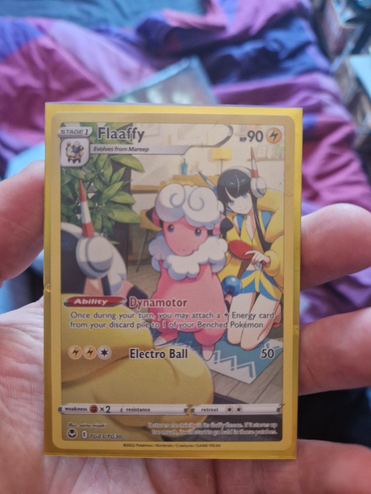 Zeldzame Pokémon kaarten: Serena Trainer & Flaaffy, Ophalen of Verzenden, Zo goed als nieuw, Meerdere kaarten, Foil
