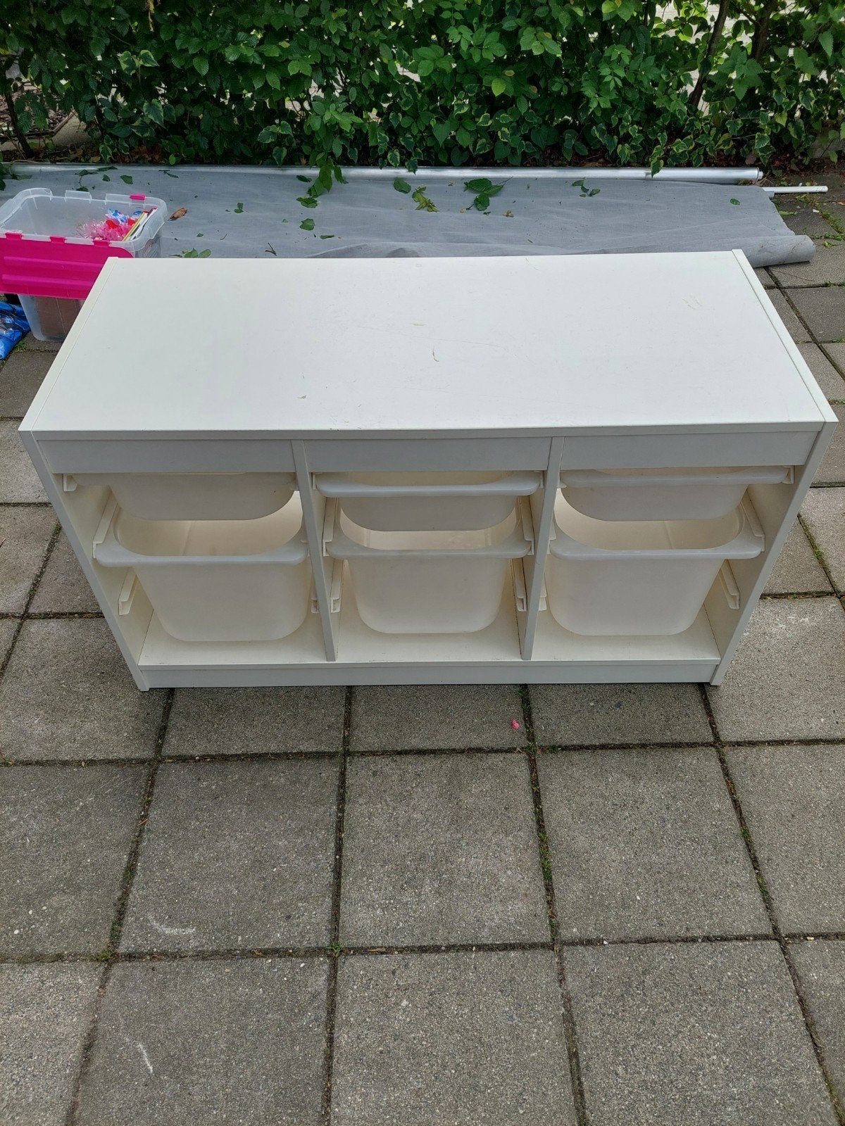 IKEA Trofast opbergkast met bakken, Ophalen