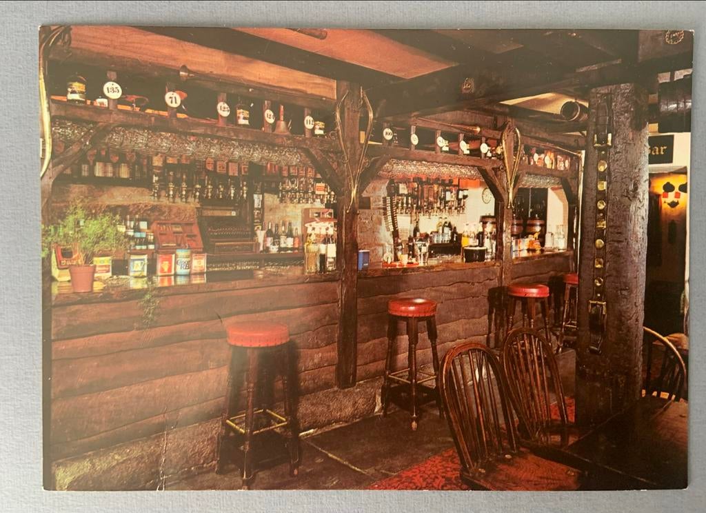 Smugglers Bar, Jamaica Inn, Cornwall, Ophalen of Verzenden, 1960 tot 1980, Ongelopen, Engeland