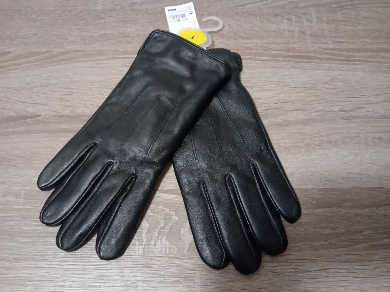Leren handschoenen Maat - L, Kleding | Dames, Ophalen of Verzenden, Zo goed als nieuw, Handschoenen