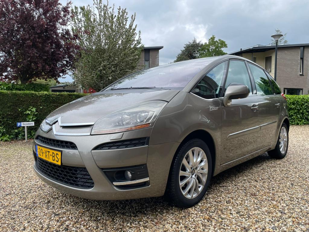 Citroën Picasso C4 2.0  automaat exclusive eb6v 2007 Bruin, Auto's, Citroën, 1486 kg, Stof, Zwart, 4 cilinders