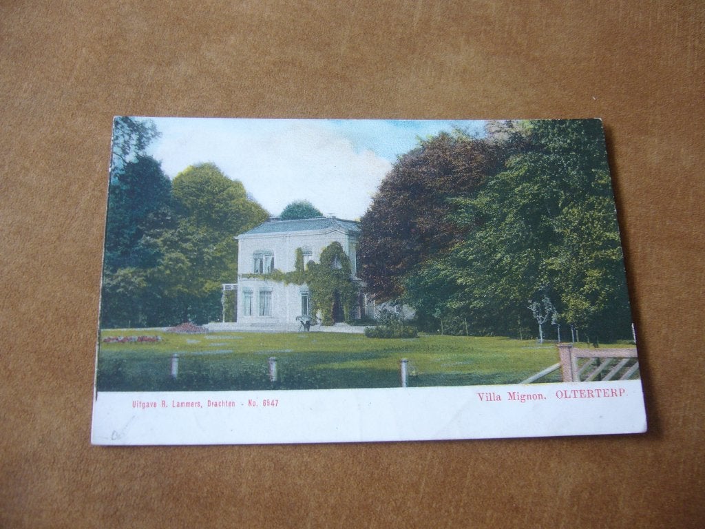 OLTERTERP  =  VILLA MIGNON     BRIEFKAART, Ophalen of Verzenden, Voor 1920, Ongelopen, Zuid-Holland
