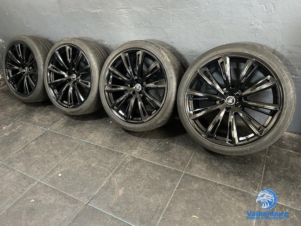 Originele Audi Q8 SQ8 4M8 23 inch velgen 5x112 zomerbanden 2, Gebruikt, -, 285 mm, -