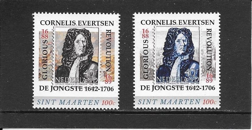 St. Maarten C. Evertsen, Postzegels en Munten, Ophalen of Verzenden, Postfris