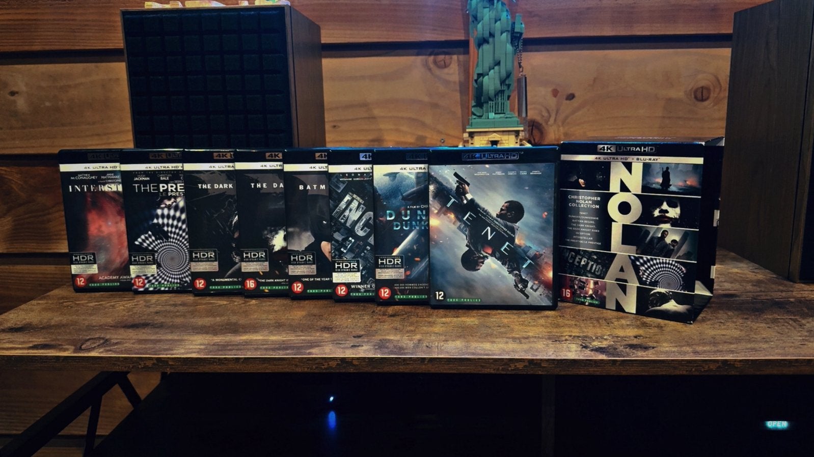 Christopher Nolan 4K UHD Boxset / 8 films, Ophalen of Verzenden, Zo goed als nieuw, Actie, Boxset