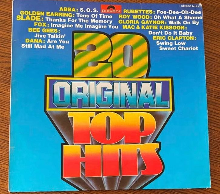 15. LP 20 Original Top Hits, LP, Ophalen of Verzenden, Zo goed als nieuw, Pop