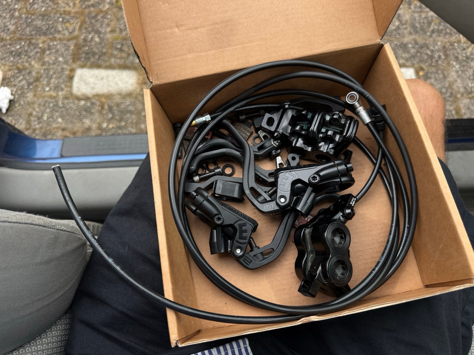 Magura MT 5 Nieuwe hydraulische remmenset + extra's, Ophalen, Remmen, Nieuw, Aluminium