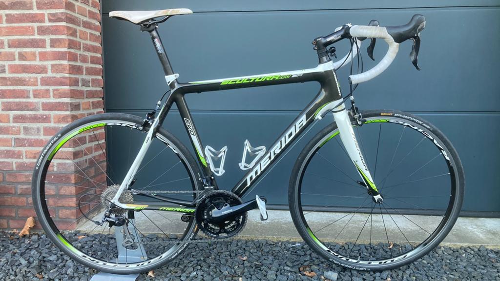 Merida Scultura Evo 904 full carbon, 28 inch, Gebruikt, Carbon, Velgrem