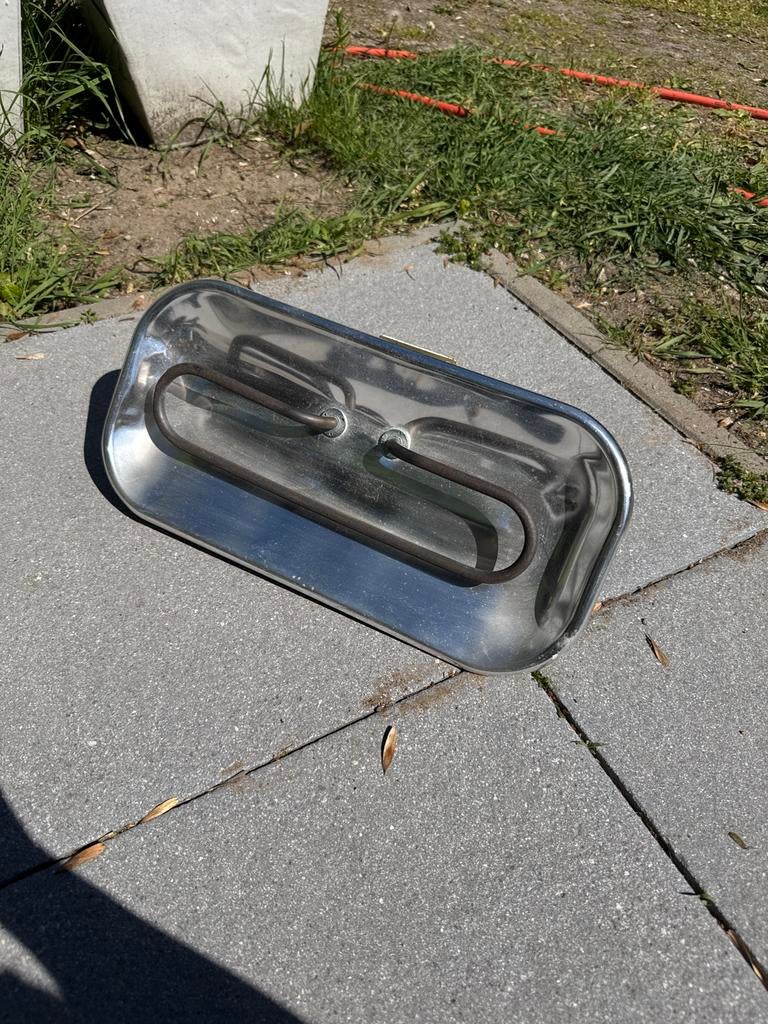 Retro Daalderop Badkamerverwarming met Trekkoord, Antiek en Kunst, Ophalen of Verzenden