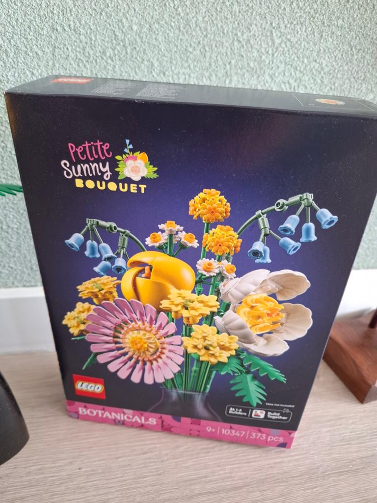 LEGO Botanicals Petite Sunny Boeket 10347, Ophalen of Verzenden, Zo goed als nieuw, Overige merken