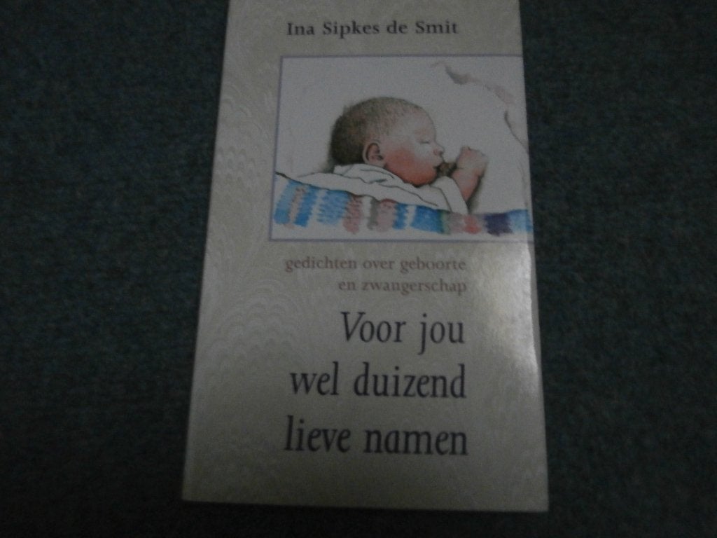 Boek Voor jou wel duizend lieve namen gedichten geboorte Kok, Ophalen of Verzenden, Zo goed als nieuw, Zwangerschap en Bevalling
