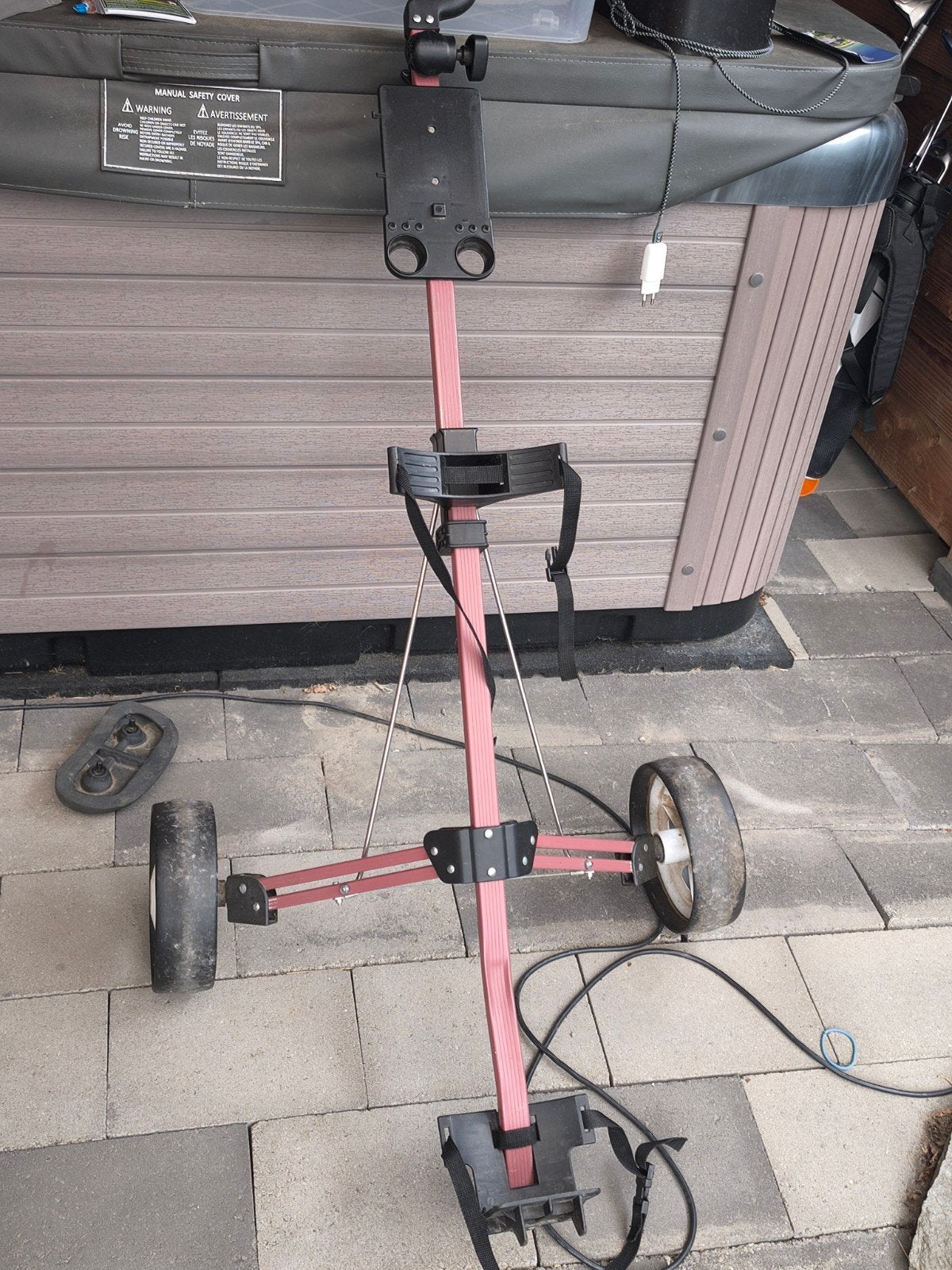 golfkarretje - Handig en compact, Ophalen, Gebruikt, Golfkar, Overige merken
