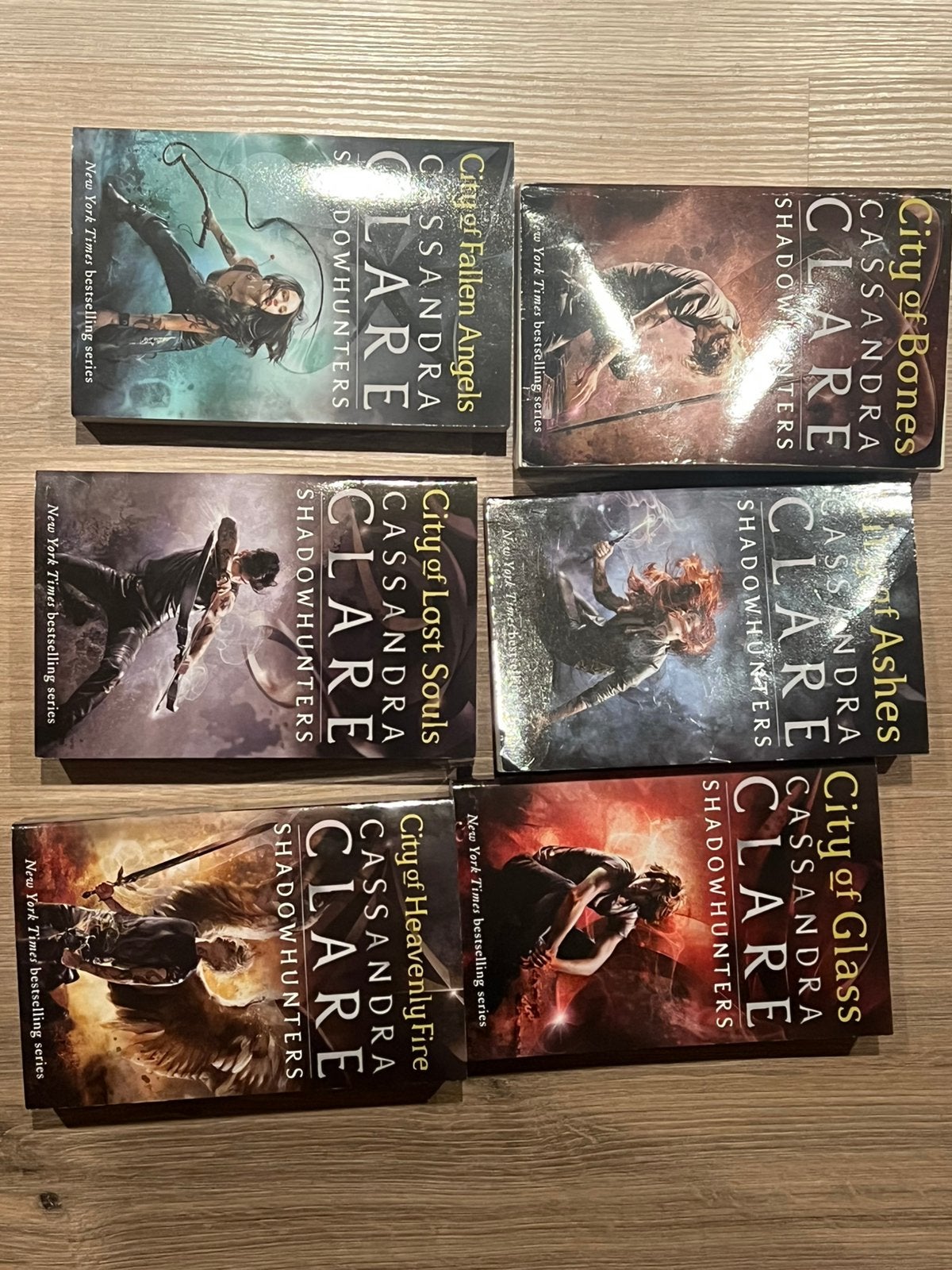Boekenset shadowhunters, Verzenden, Zo goed als nieuw