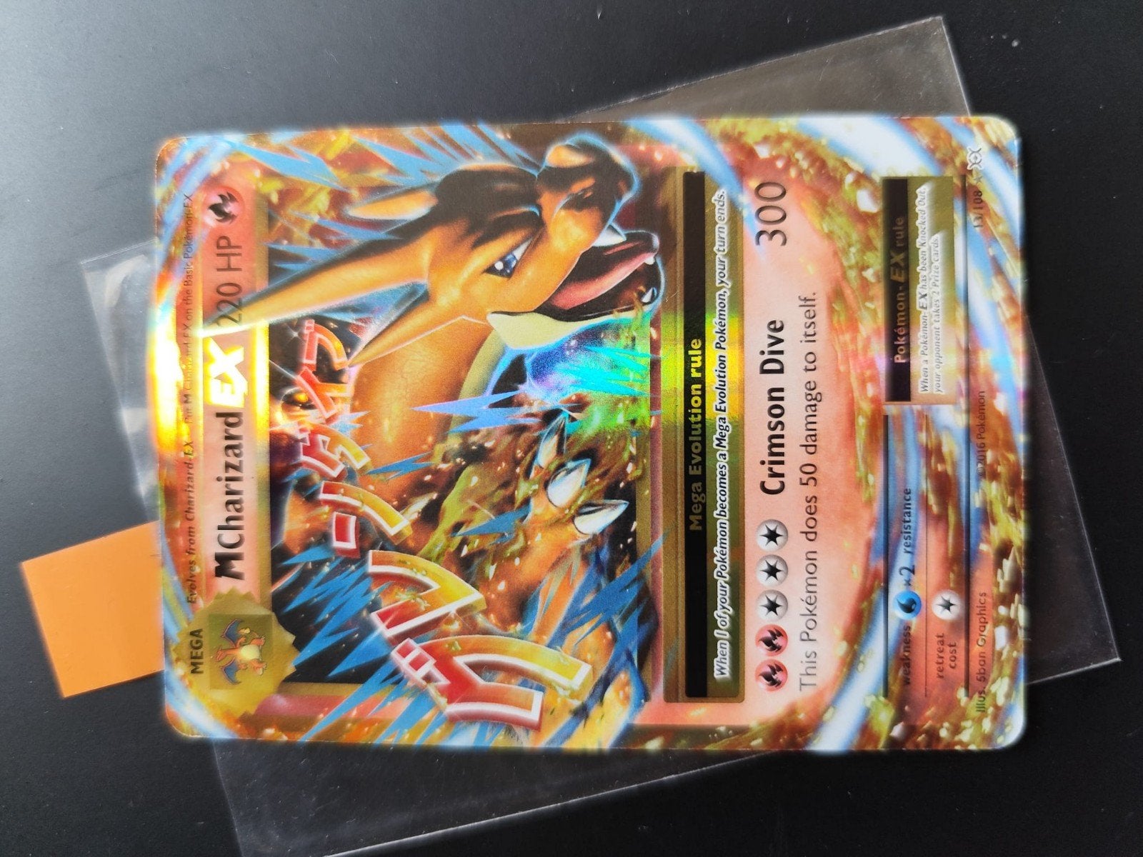 M Charizard EX 13/108, Ophalen of Verzenden, Nieuw, Losse kaart, Foil