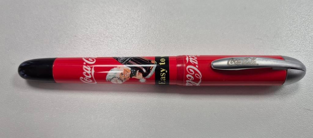 Vintage Coca-Cola vulpennen, Verzamelen, Pennenverzamelingen, Overige merken, Ophalen of Verzenden, Zo goed als nieuw, Met reclame