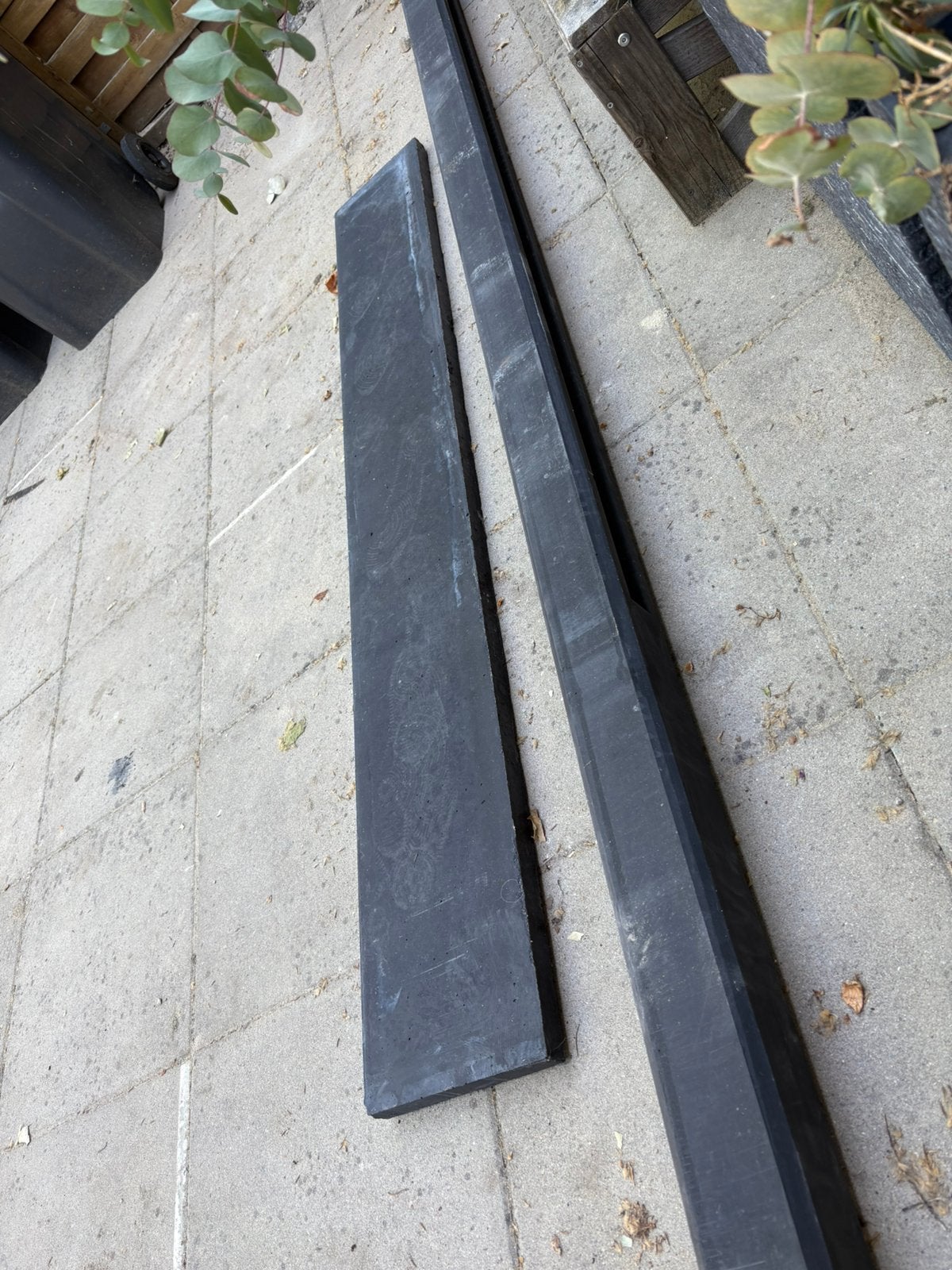 Schutting beton sleufpaal en onderplaat, Ophalen, Zo goed als nieuw, Minder dan 3 meter