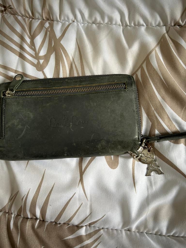 Portemonnee, Sieraden, Tassen en Uiterlijk, Portemonnees, Gebruikt, Overige kleuren, Leer, Ophalen