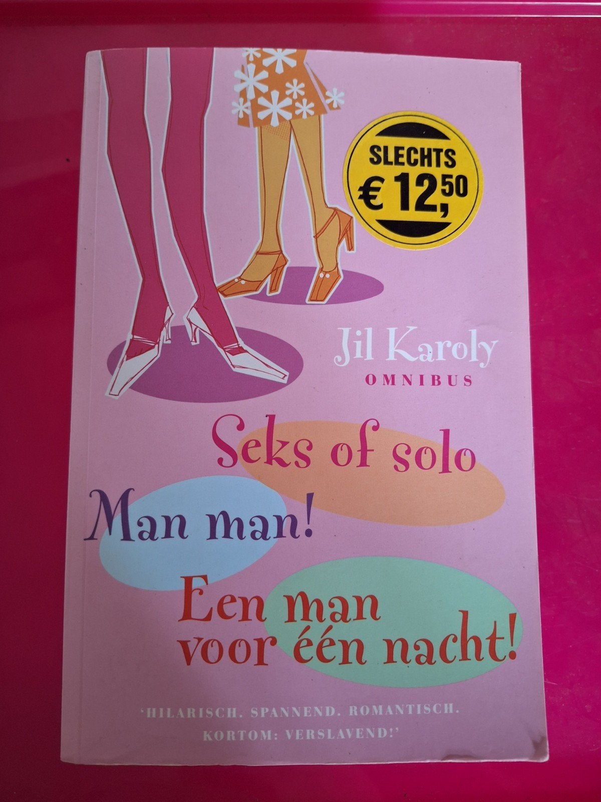 Jil Karoly - Seks of solo, Man man!, Een man voor één nacht, Boeken, Ophalen, Zo goed als nieuw, Jil Karoly
