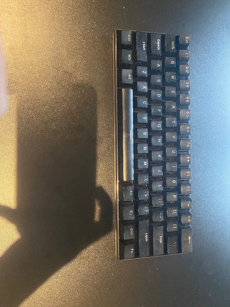 Rk61 toetsenbord (lees beschrijving), Computers en Software, Gaming toetsenbord, Ophalen of Verzenden, Rk61, Niet werkend