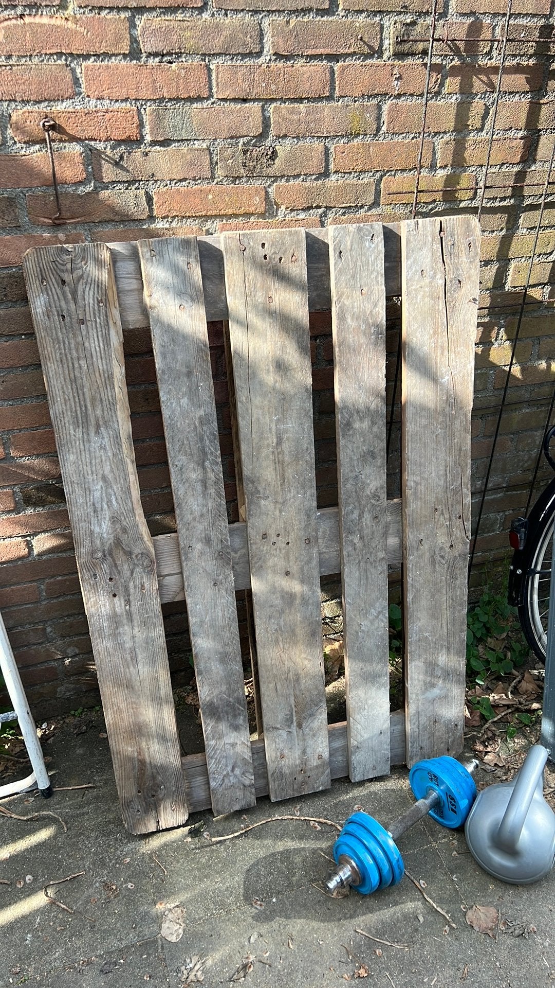 Euro pallet / houten pallet, Ophalen, Zo goed als nieuw, Hout