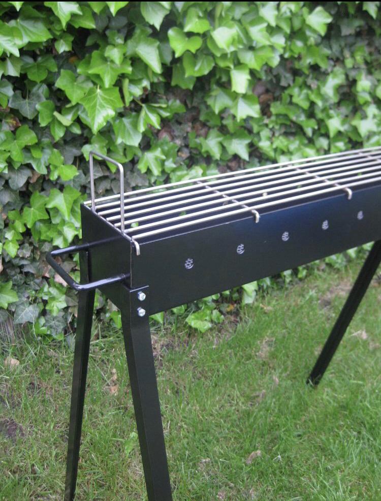 Échte Indonesische Saté houtskool Barbecue RVS ROOSTER!!, Ophalen of Verzenden, Nieuw, Met accessoires