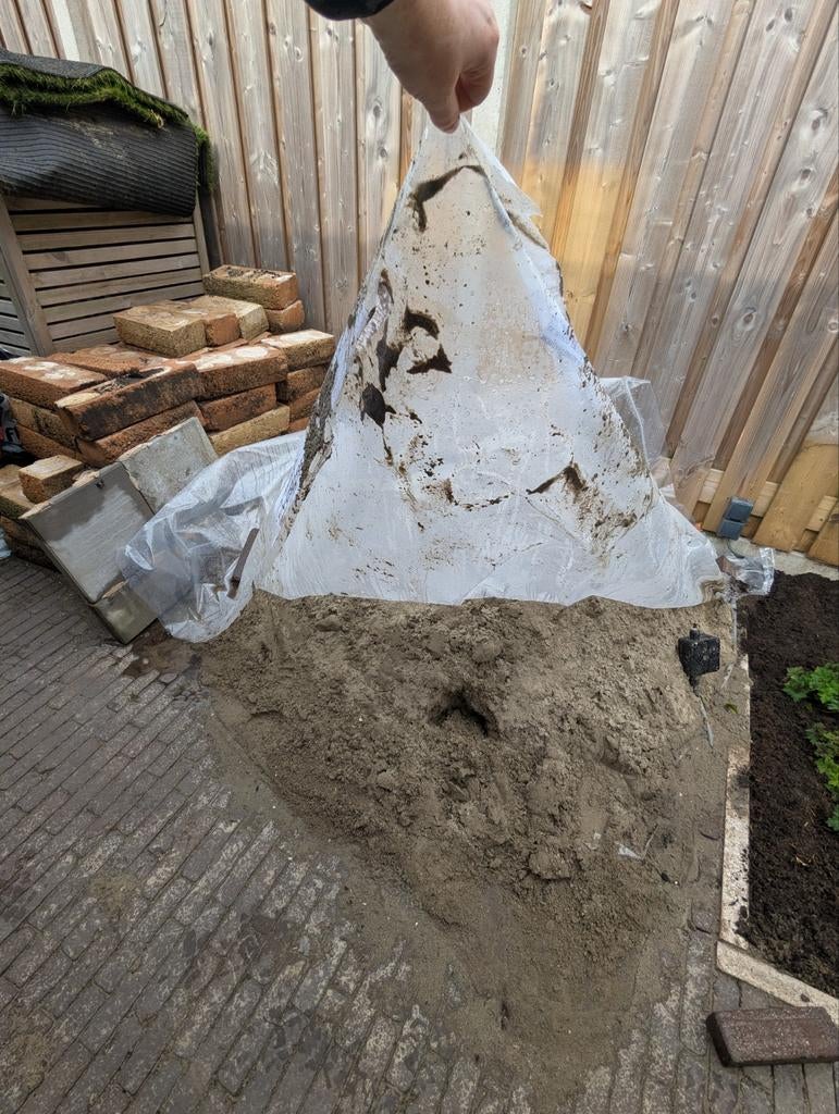 Gratis ophoogzand, Tuin en Terras, Ophalen, Ophoogzand