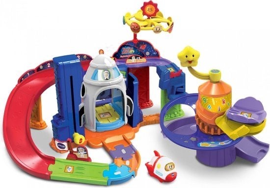 VTech Toet Toet Auto's en Zoef Zoef Dieren speelsets, Ophalen, Gebruikt, Bouwen, Met geluid