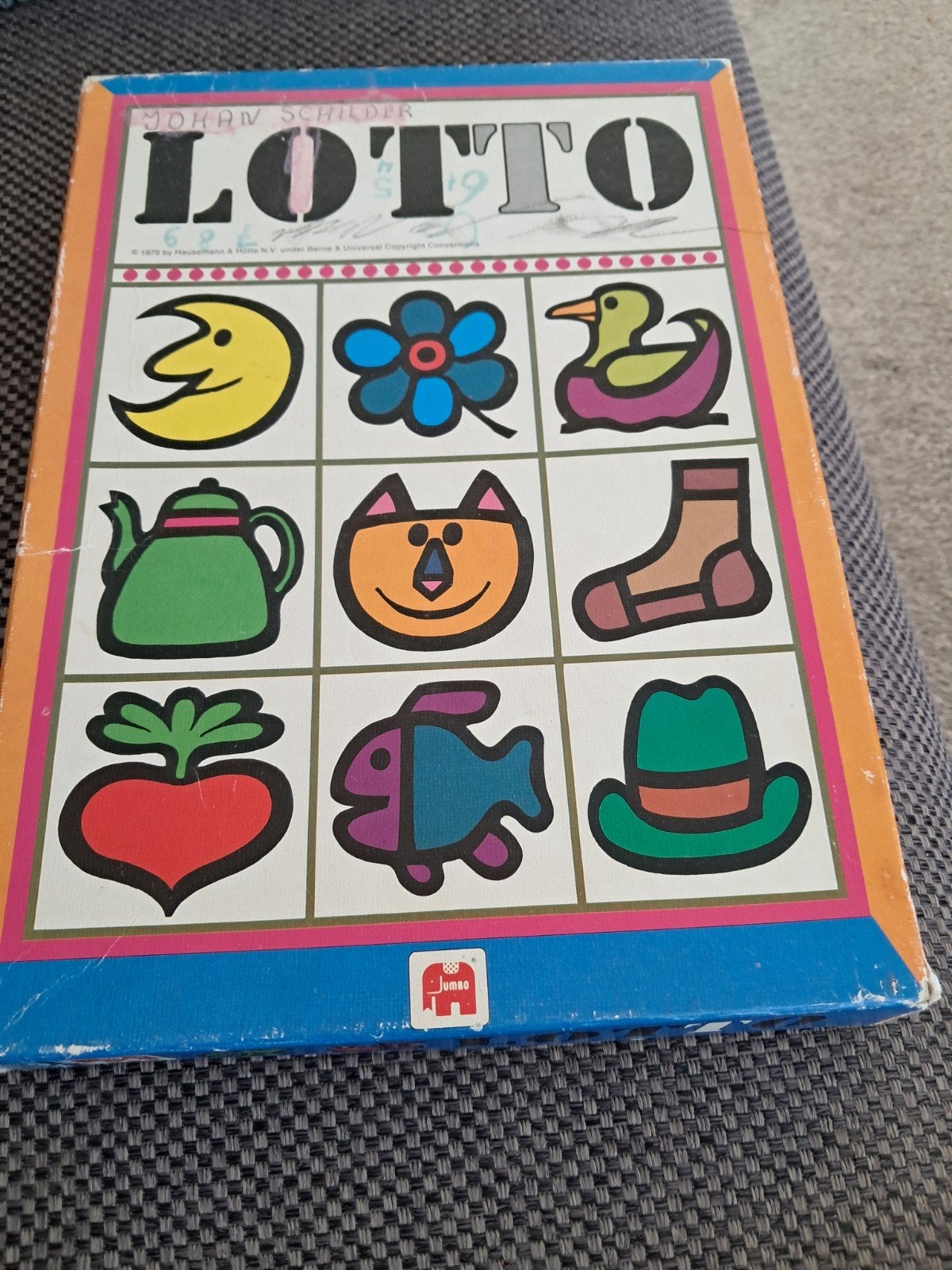 Spel Lotto met veel bladen er in is compleet, Hobby en Vrije tijd, Ophalen of Verzenden